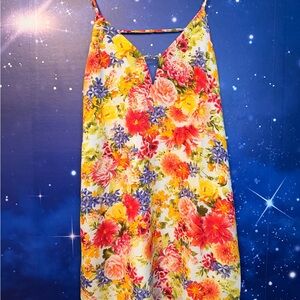 Forever 21 Vibrant Multicolor Mini Dress